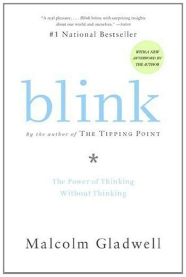 blink malcolm gladwell sparknotes