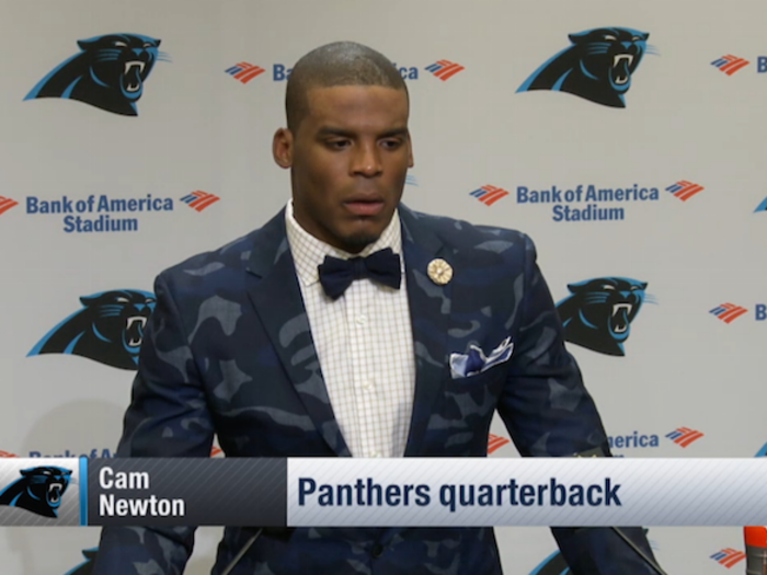 Cam Newton spent millions on clothes he wore once