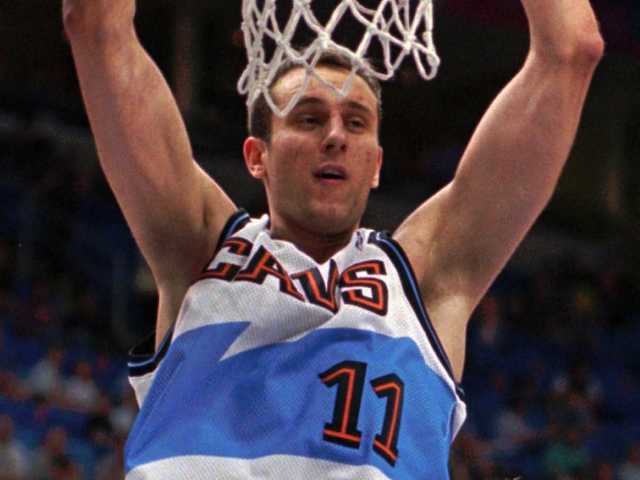 Zydrunas Ilgauskas Was Picked 20th Overall By The Cleveland Cavaliers 