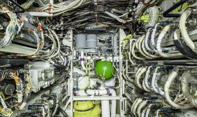 Here Is The Pilot's Station Of The C-17 Iii Globemaster, A Mainstay Of 