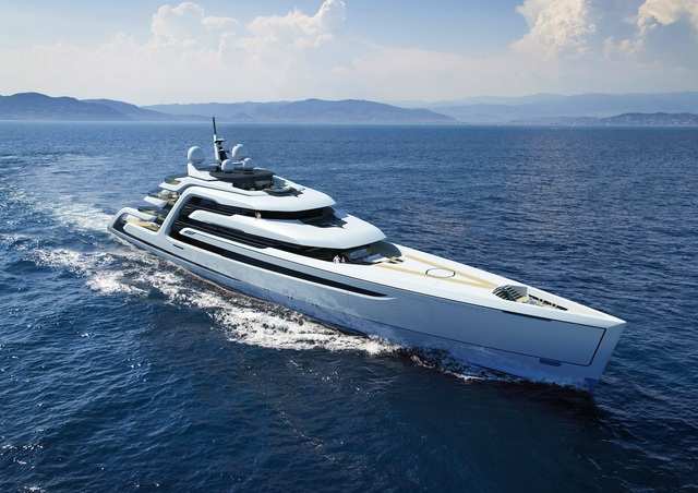 This 364 Foot Superyacht Includes A Fire Pit Floating Elevator