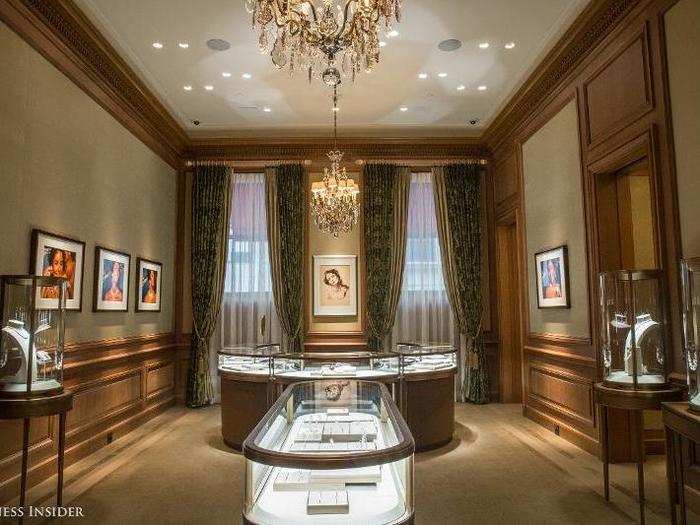 Cartier Fifth Avenue Mansion: fine jewelry, watches, accessories