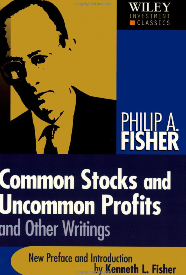 common stocks and uncommon profits by philip a fisher