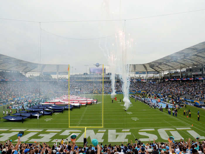 Chargers Make StubHub Center Debut - Football Stadium Digest