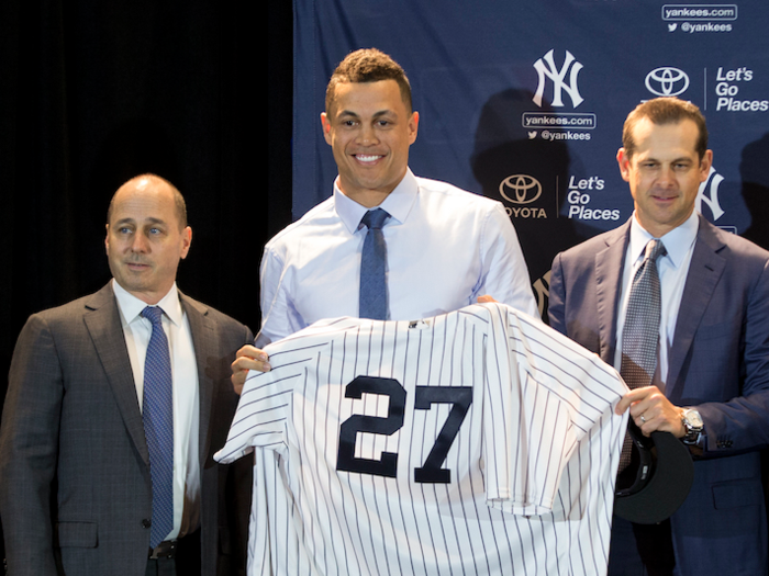 Giancarlo Stanton New York Yankees Signature Shirt - Bring Your