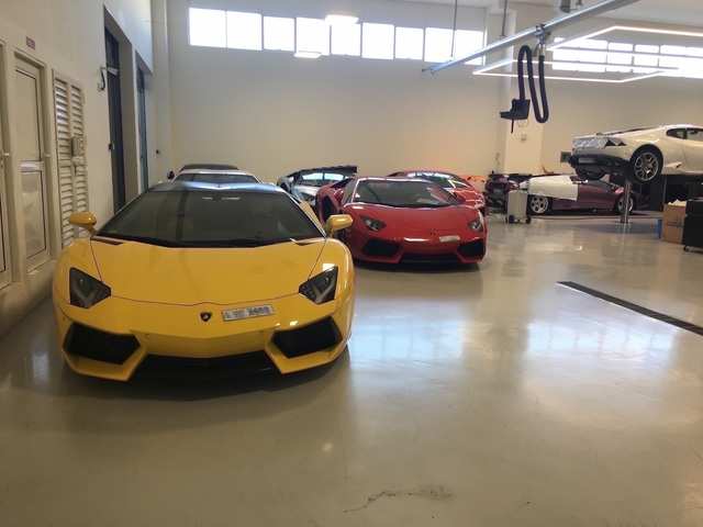 Here's A View Of The Aventador's Underside. 