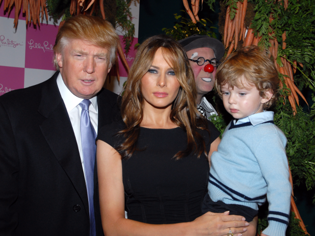 A Year Later, Melania Gave Birth To A Son. Barron Trump Is The Couple's ...