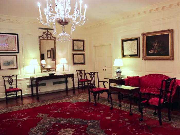 White House Map Room 14 Rooms In The White House You Probably Never Knew Existed, Including A  Music Room, Chocolate Shop, And Bowling Alley | Businessinsider India