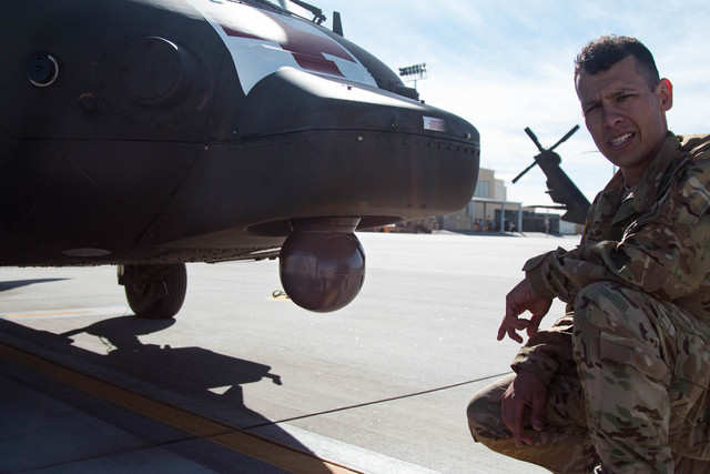 Shaeffer then let us climb on top of the Black Hawk. | Business Insider ...