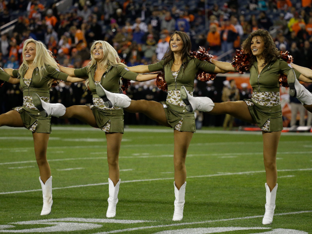 NFL cheerleaders subject to strict rules on weight, shaving and