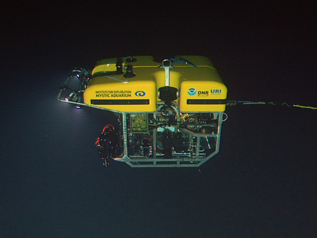 Eventually, it became possible to use remotely operated vehicles (ROVs ...