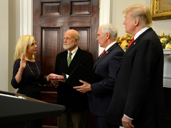 Meet Kirstjen Nielsen the Homeland Security chief at the center of