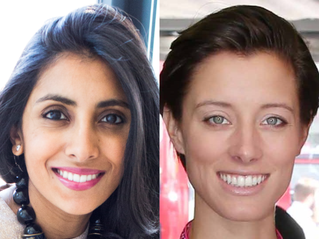 Tanvi Abbhi, 30, and Dr. Nora Zetsche, 29, are making it easier for ...