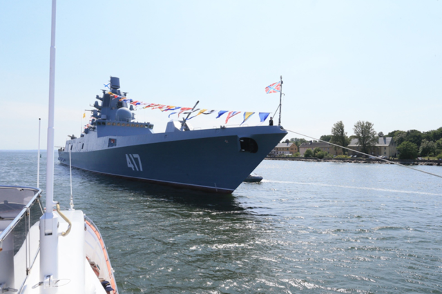 First laid down in 2006, the Admiral Gorshkov is named after Sergei ...