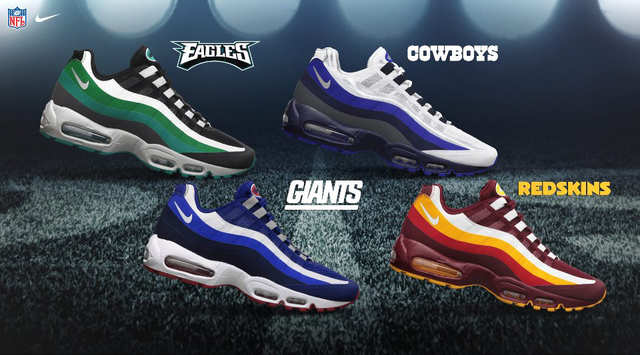 philadelphia eagles air max 95