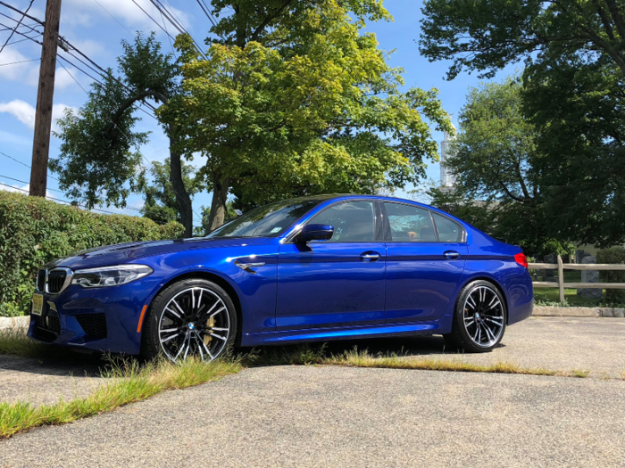 I drove a $130,000 BMW M5 and had my life completely transformed by speed  and power
