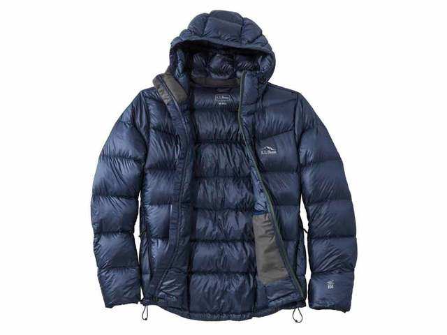 men's ultralight 850 down big baffle hooded puffer jacket