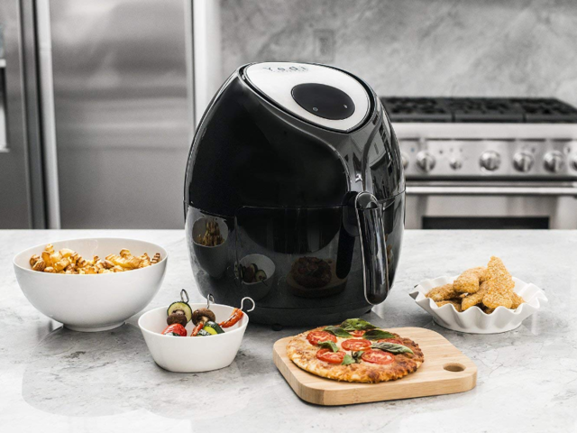 Dash Compact Air Fryer 1.2 L Electric Air Fryer Oven Cooker with Temperature