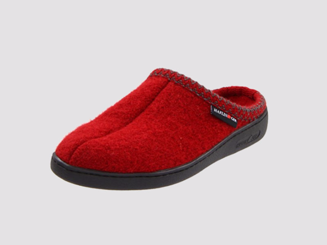 Haflinger moccasin online slippers