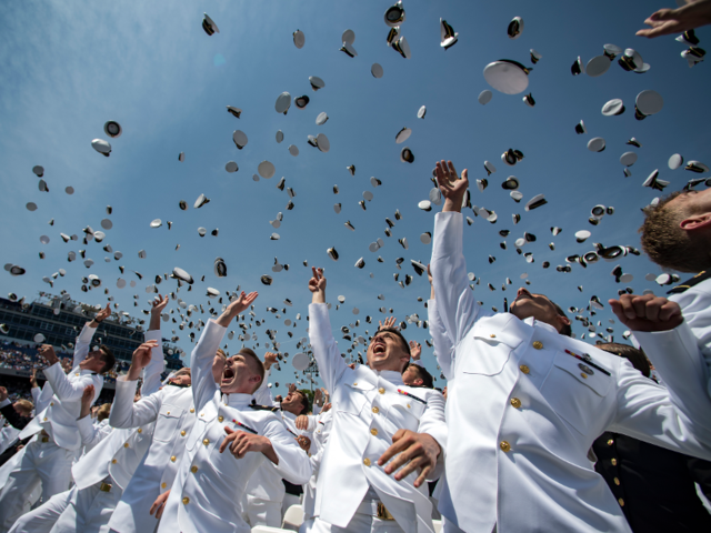 At the Naval Academy, 