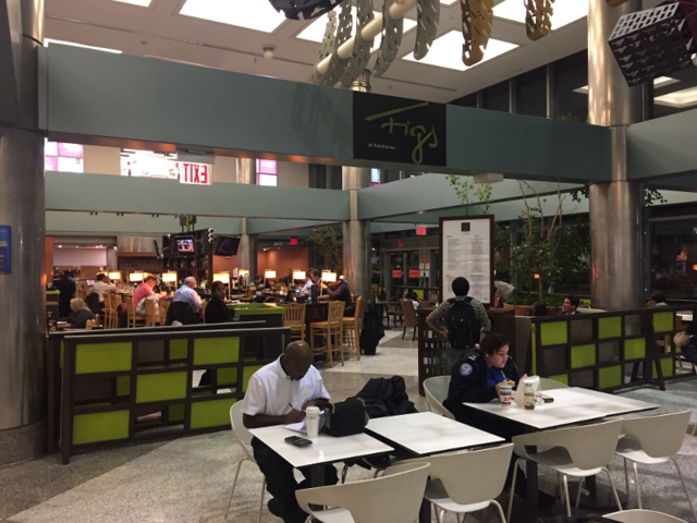 On The Opposite Side Of The Terminal Was A Smaller Food Court With ...