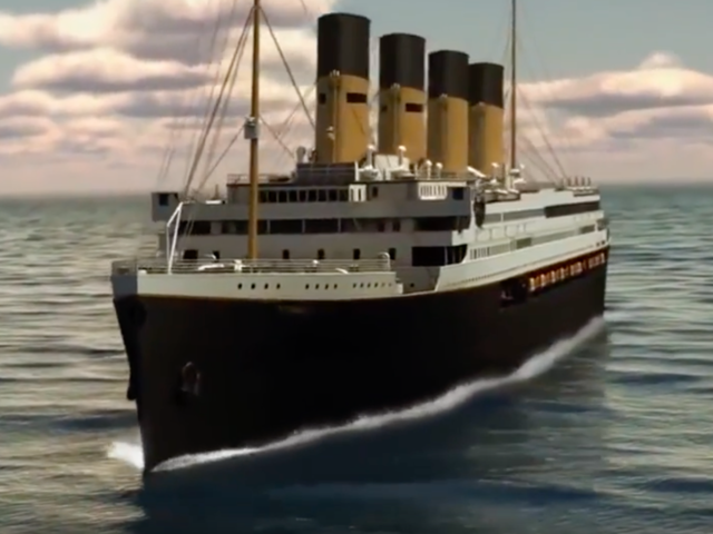 titanic recreation cruise