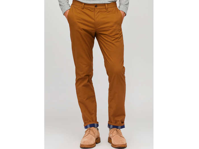 bonobos flannel lined jeans