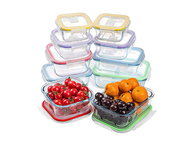 Set of 9 OXO Good Grips GreenSaver Produce Keeper Containers