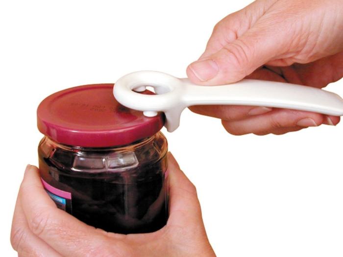 Jar Opener Jar Key, Easy Grip Jar Lid Opener Plastic Jar Opener