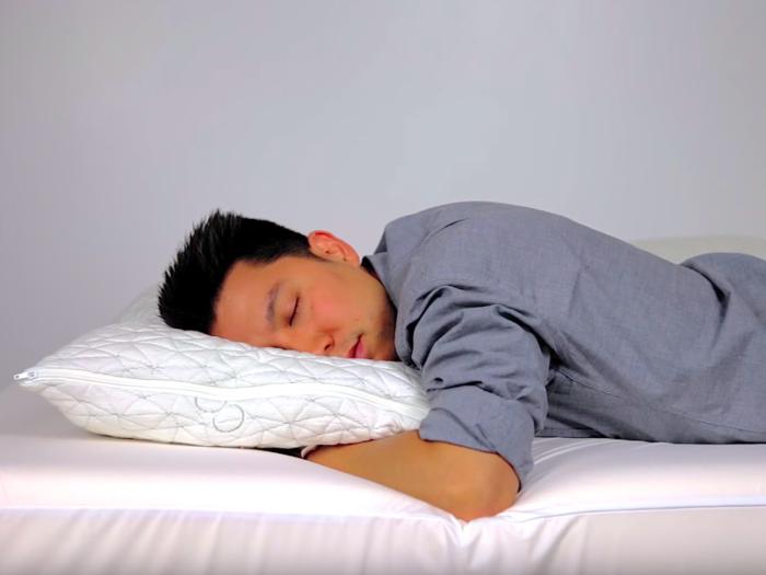 I sleep like a baby on the beckham hotel collection gel pillow