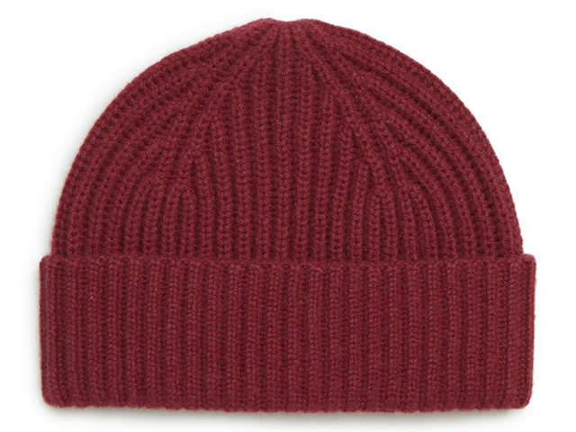 mens cashmere knit cap