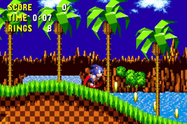 Sonic Platformer Game