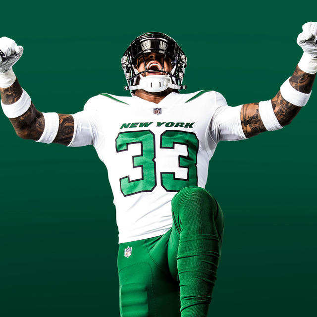 Jets unveil new uniforms - Newsday