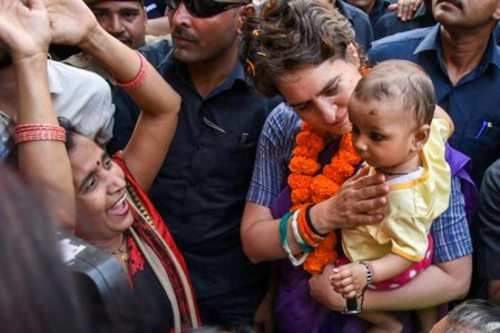 Priyanka Gandhi Campaigning for lok sabha elections 2019