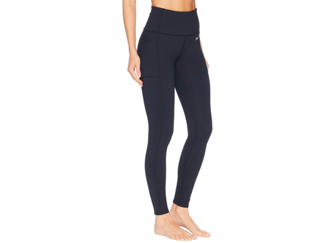  SEEMLY High Waisted Workout Capris with Pockets for Women Capri  Yoga Pants High Waist Tummy Control Compression for Workout Black : Clothing,  Shoes & Jewelry