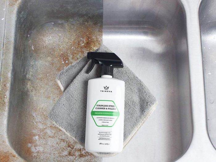  Weiman Stainless Steel Cleaner Kit - Removes Fingerprints,  Residue, Water Marks, and Grease : Health & Household