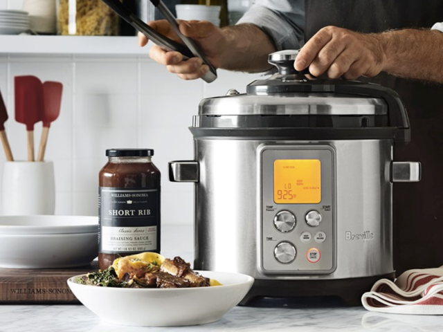 A stylish slow cooker from Breville (pictures) - CNET