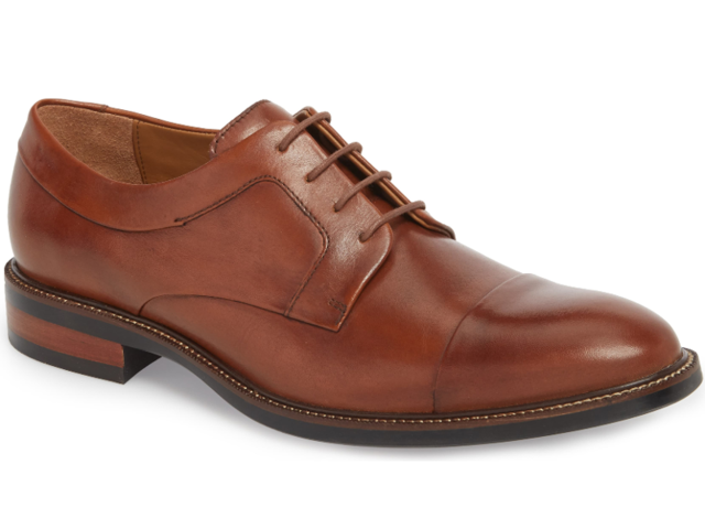 warren cap toe derby