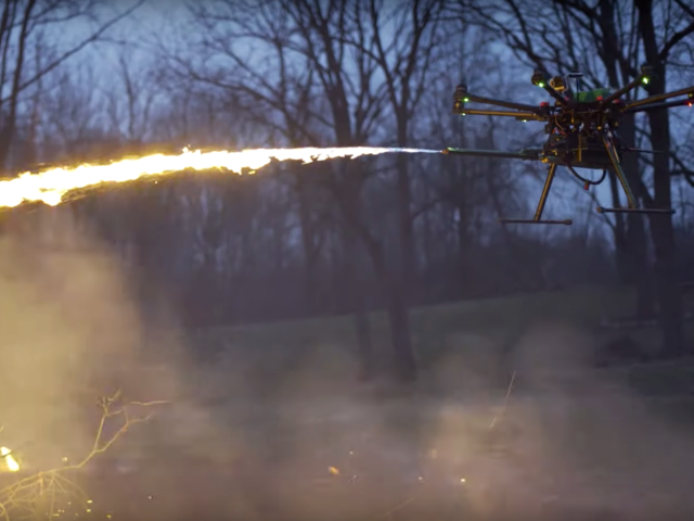 You can now buy a flamethrower to attach to your drone for $1,500 ...