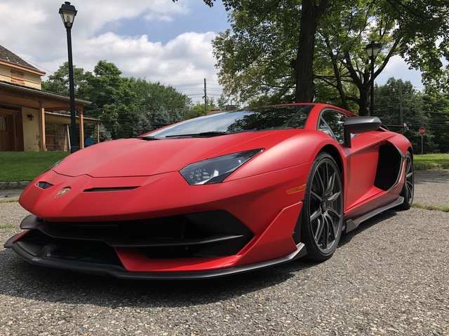 Say hello to the Lamborghini Aventador SVJ, in a 