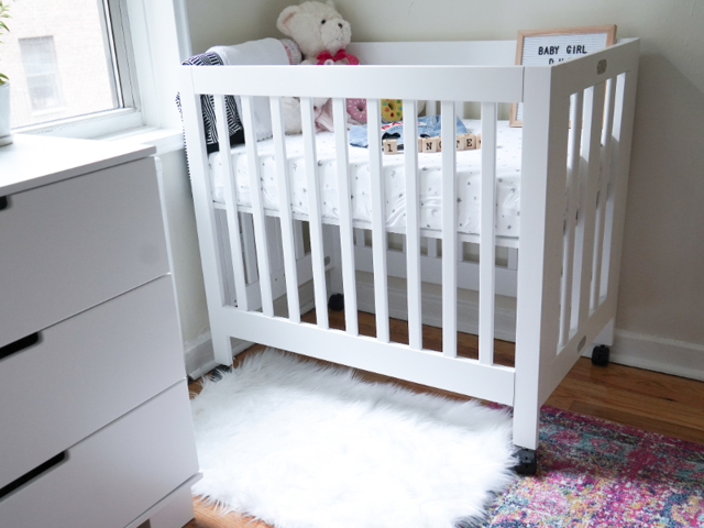 small space crib