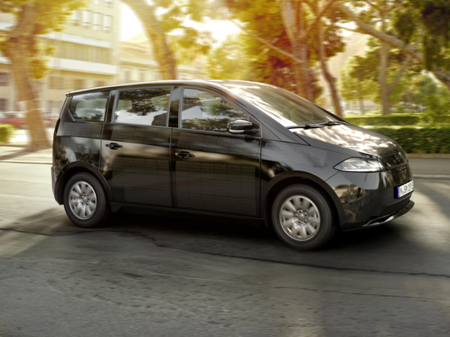 this self charging electric car has a dashboard filled with dead moss to clean the air business insider india