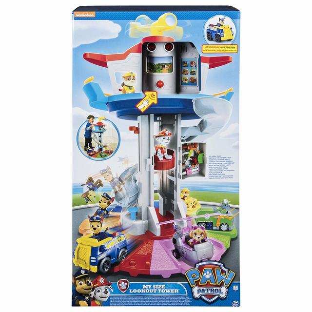 amazon paw patrol lookout tower