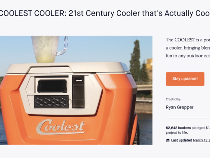 COOLEST COOLER: 21st Century Cooler that's Actually Cooler by Ryan