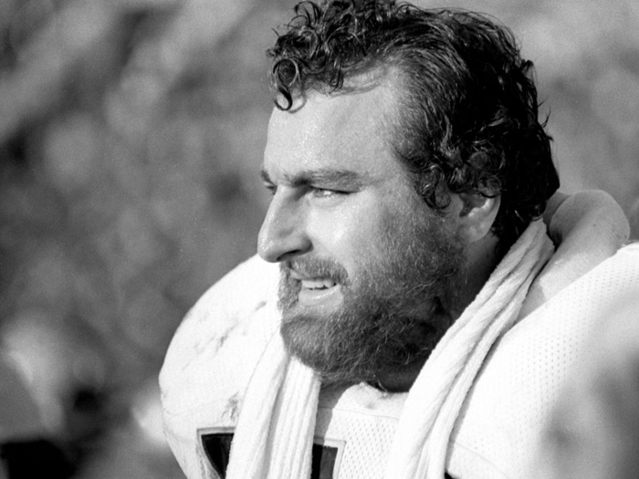 John Matuszak Las Vegas Raiders Black Jersey Name & Number Face