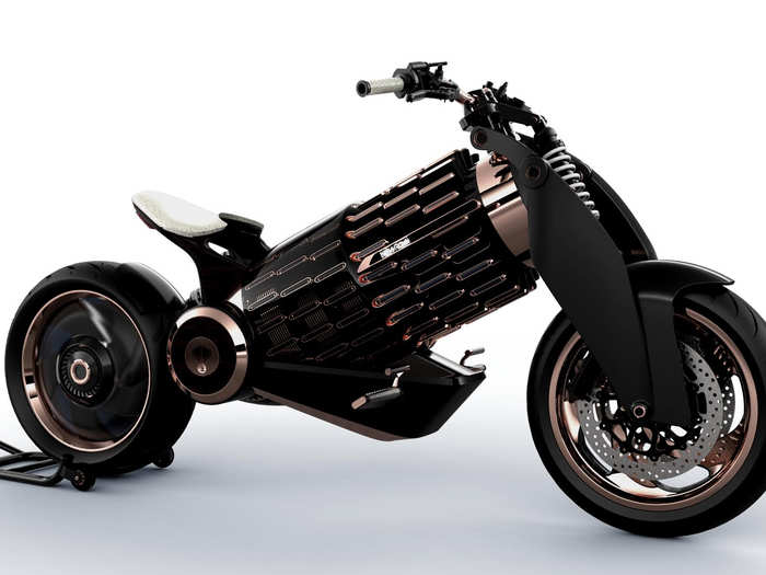 large electric motorcycle