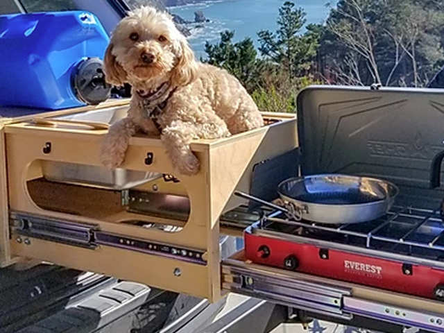 Kitchen in a Box Can Fit in the Back, Turns an SUV Into RV