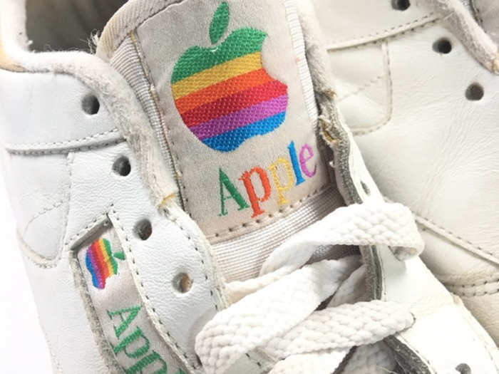 Rare Apple trainers auctioning at $50,000 and other expensive shoes - BBC  Newsround