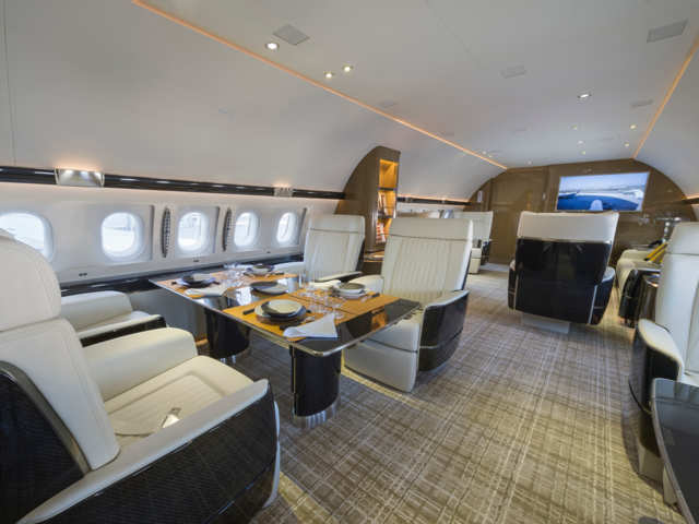 See inside an Airbus airliner turned private jet, which has a master ...