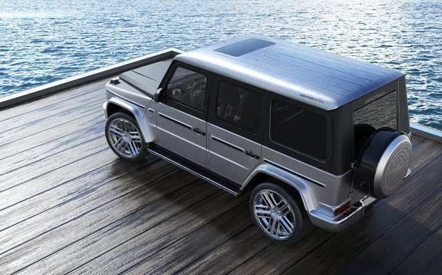 This Mercedes G Wagen With Wood Floors Is For People Who Can T Decide Between A Yacht And An Suv See Inside The G63 Yachting Edition Businessinsider India